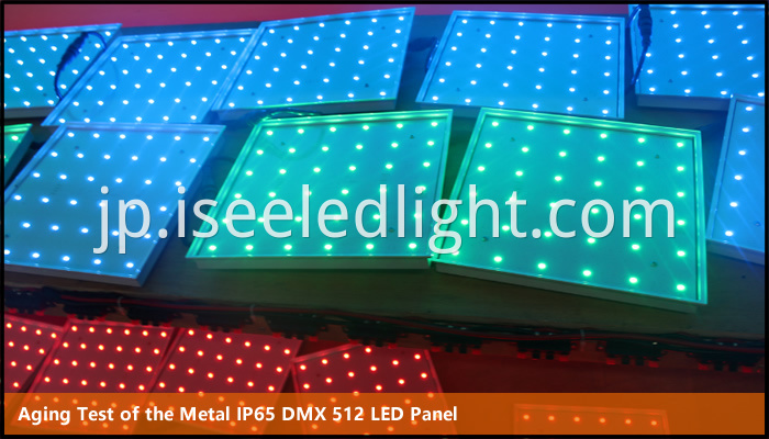 IP65 LED Color Panel Light Aging Test